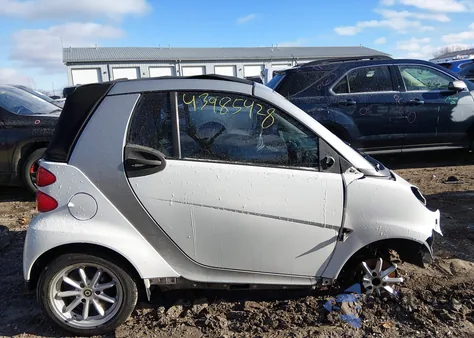2009 Smart Fortwo Brabus/Passion from USA, damaged, VIN WMEEK31X79K302255